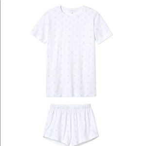 JB x LAKE Pima Weekend Shorts Set in Garden Bloom - XL